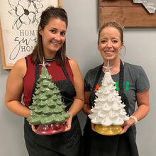 11/18/2023 Saturday (1-4pm) Ceramic Vintage Style Christmas Tree Workshop (Southern Pines)
