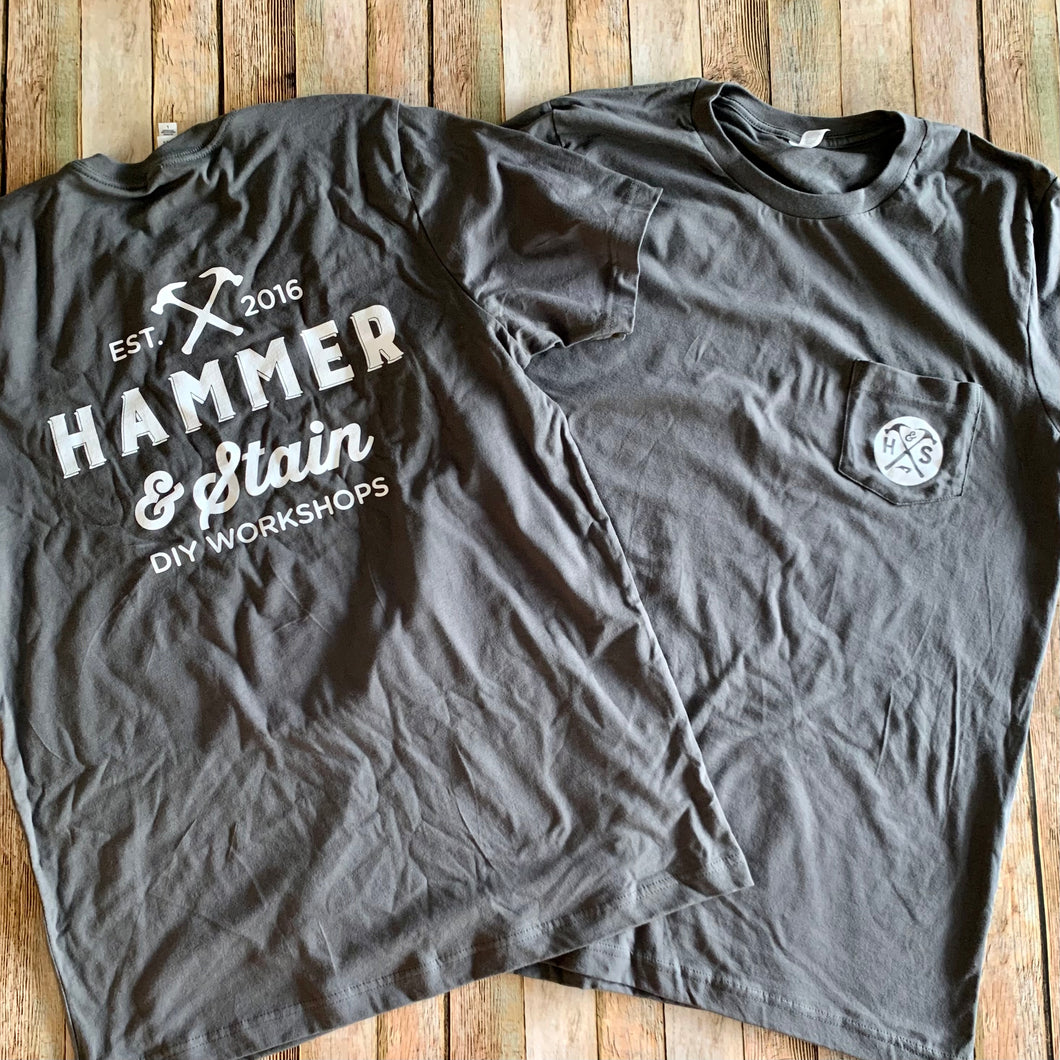Gray Hammer & Stain Southern Pines Short Sleeve T-Shirt